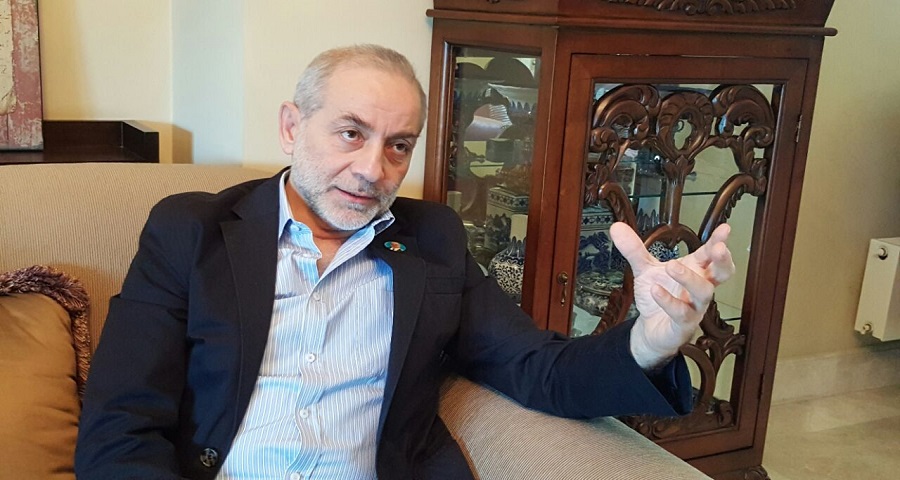 وزير الدولة اللبناني لشئون النازحين معين المرعبي وزير الدولة اللبناني لشئون النازحين معين المرعبي