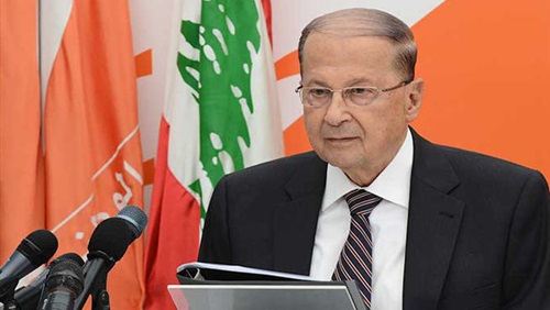 الرئيس اللبناني ميشال عون