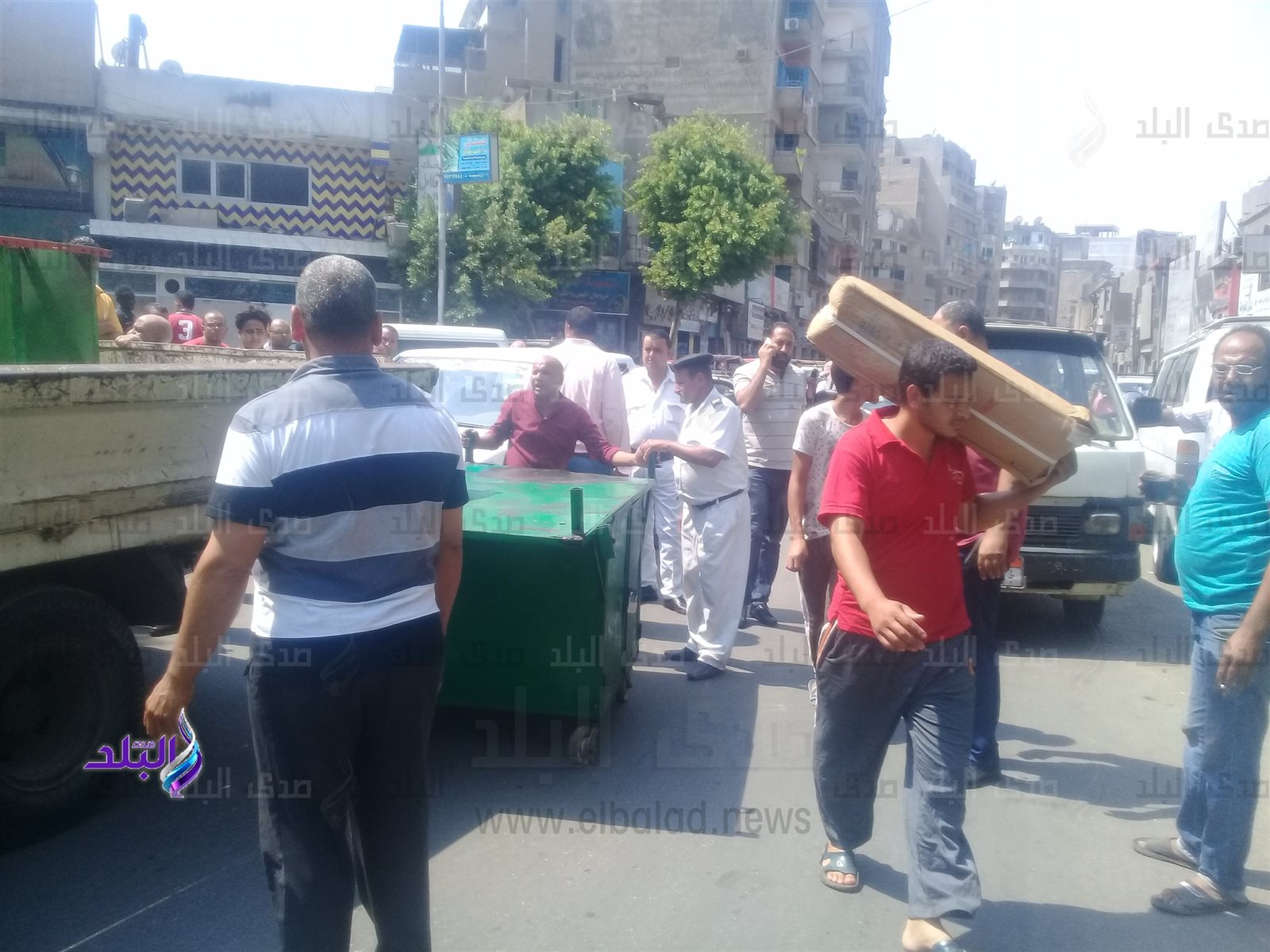 حملات مكبرة لإزالة التعديات والإشغالات 