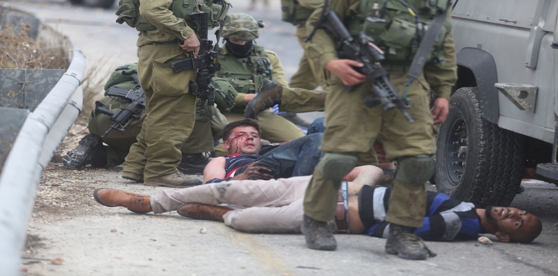 مواجهات قوات الاحتلال و الفلسطينيين