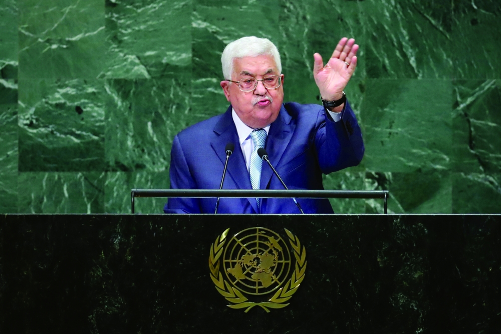 الرئيس الفلسطيني محمود عباس