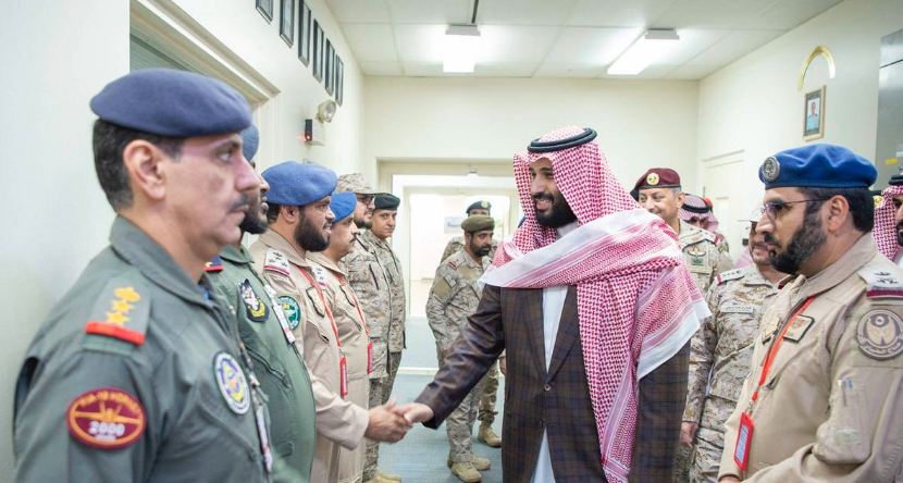 ولي العهد السعودي يتابع سير العمليات العسكرية لقوات التحالف ولي العهد السعودي يتابع سير العمليات العسكرية لقوات التحالف