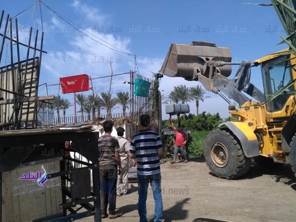 حملة لإزالة التعديات