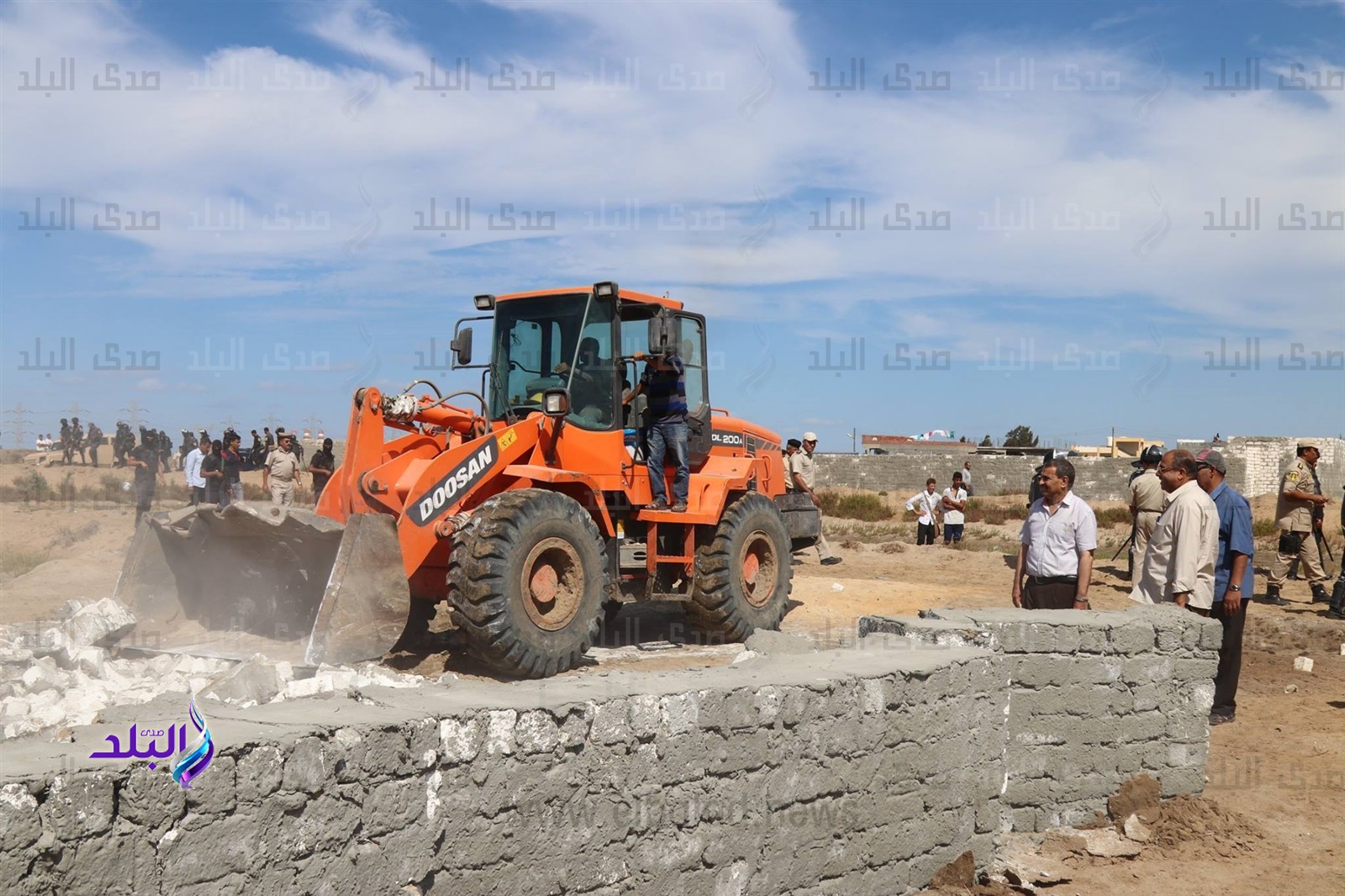 حملة مكبرة لإزالة التعديات