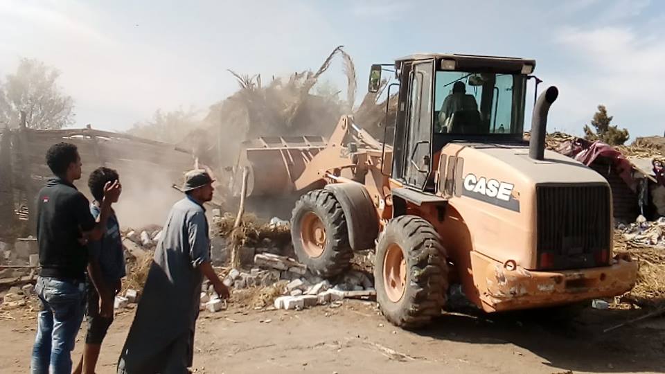 سكرتير عام محافظة الغربية يقود حملة لإزالة 26 حالة تعدي 