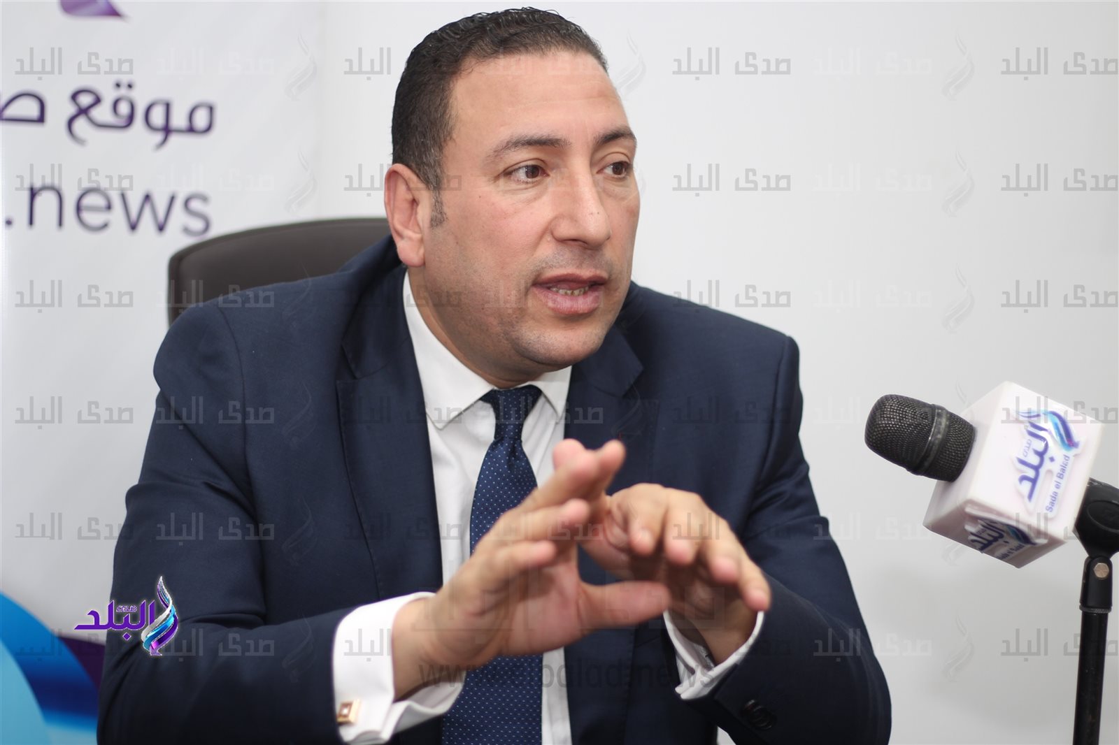 نقيب الصيادلة خلال ندوة صدى البلد