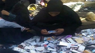 بيع أدوية على رصيف امبامبة