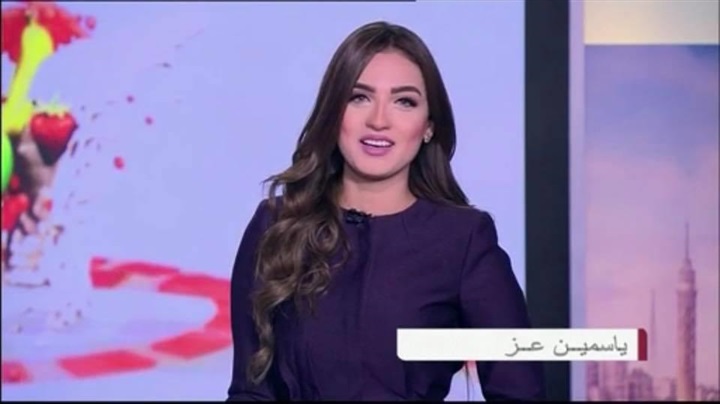 ياسمين عز مذيعة إم بى سى مصر