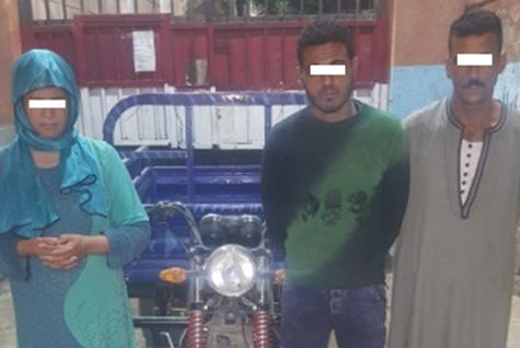 المتهمين بقتل سائق توك توك