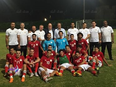 لاعبو منتخب مصر الاولمبي 
