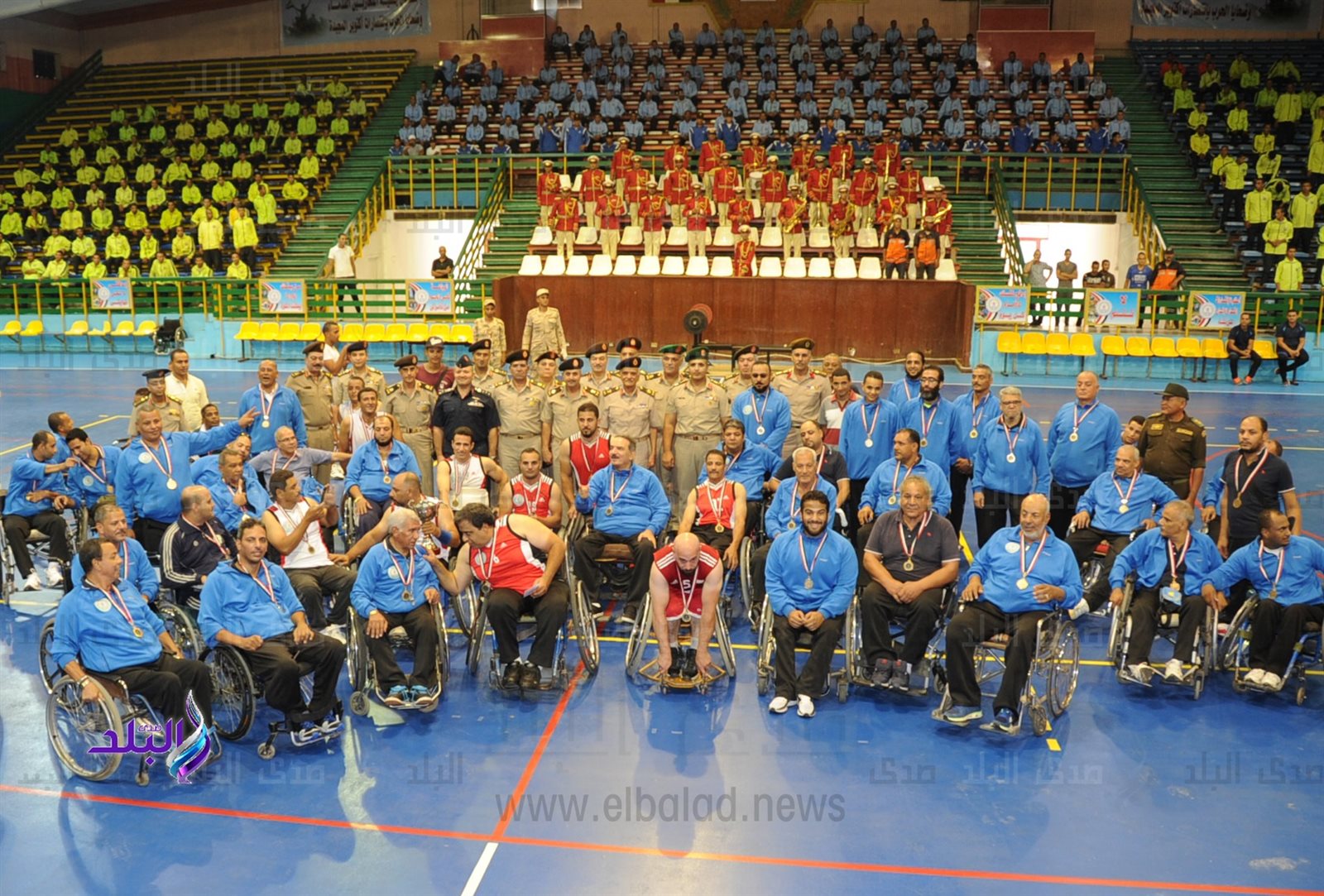 مهرجان رياضي بمناسبة ذكرى انتصارات أكتوبر 