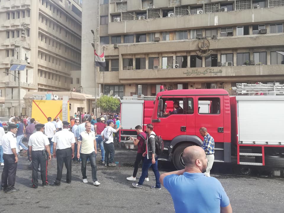 حريق شركة كهرباء الريف حريق شركة كهرباء الريف