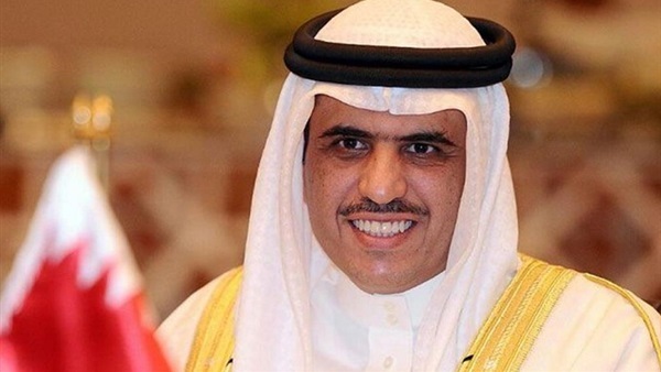 على بن محمد الرميحى وزير الإعلام البحرينى