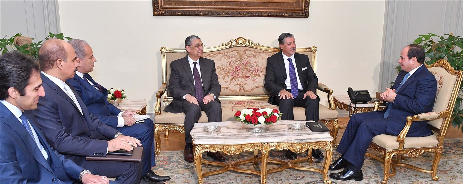 الرئيس يلتقي مع مدير عام الوكالة الدولية للطاقة المتجددة