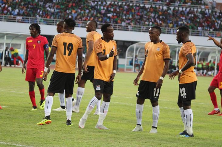 لاعبي منتخب زامبيا 