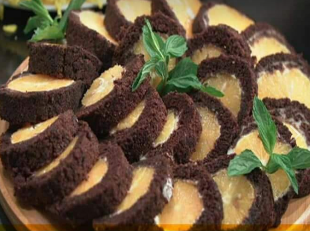 طريقة تحضير السويسرول بـ البرتقال في المنزل