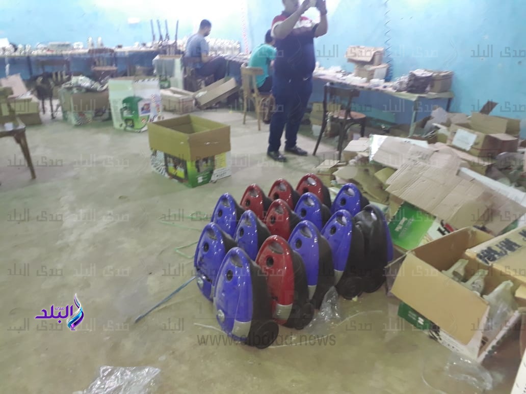 ضبط شركة تصنيع اجهزة كهربائية بالوراق ضبط شركة تصنيع اجهزة كهربائية بالوراق