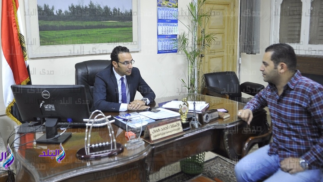 أحمد كمال معاون وزير التموين و محمد صبيح صحفي صدى البلد