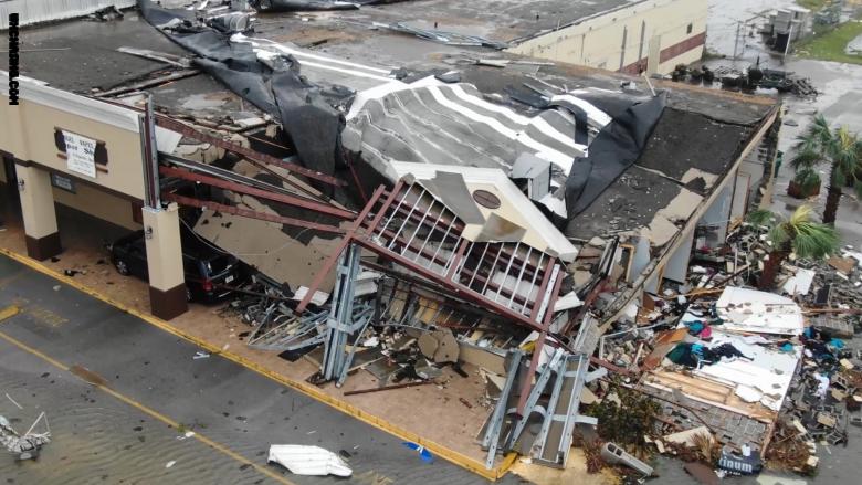 آثار إعصار مايكل