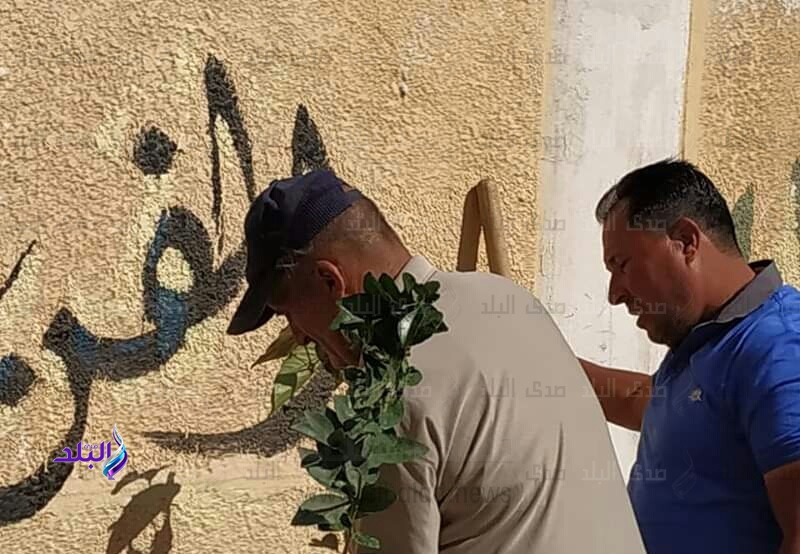 مشروع تشجير تنفيذا لمبادرة السيسى