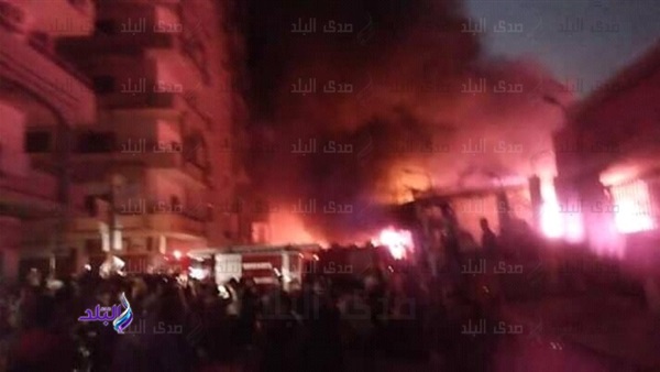 صورة من الحريق 