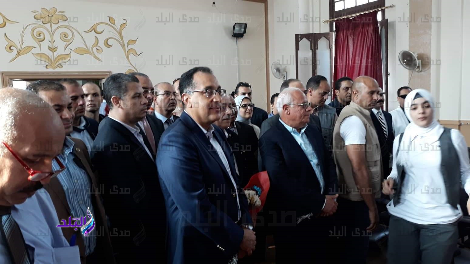 مدبولى يتفقد مدرستي أشتوم الابتدائية 