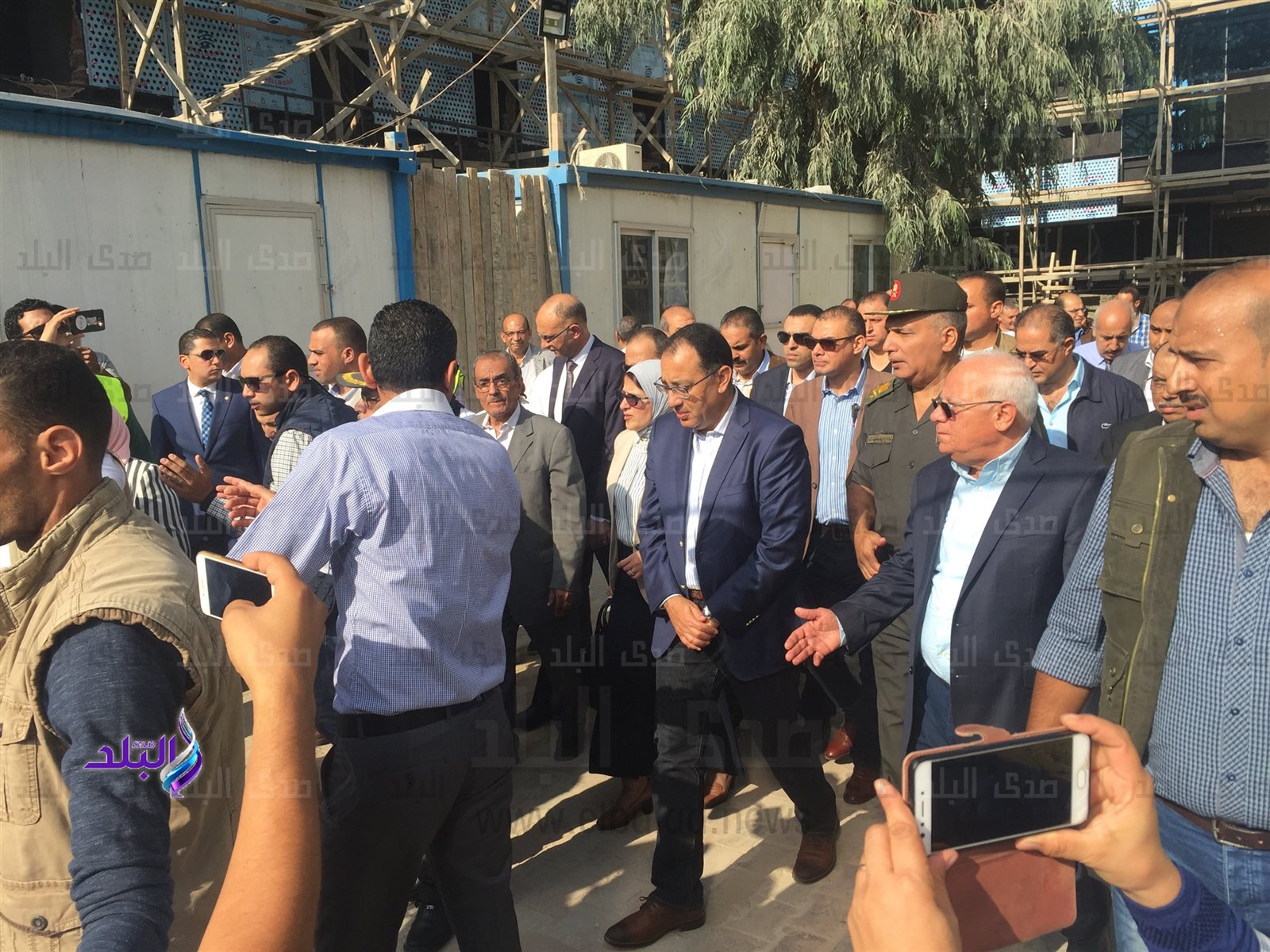 رئيس الوزراء يتفقد مستشفى بورسعيد العام 