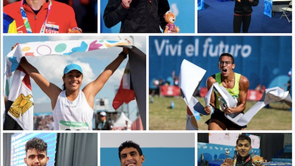 نجوم مصر فى أولمبياد الشباب 