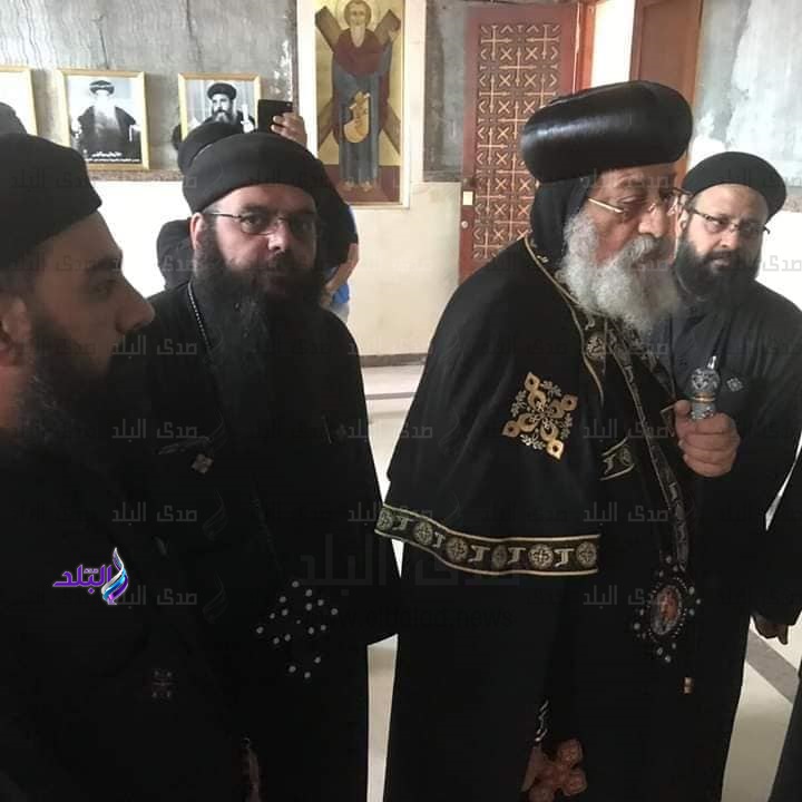 البابا تواضروس الثانى في زيارة مفاجئة لدير القديسة دميانة البابا تواضروس الثانى في زيارة مفاجئة لدير القديسة دميانة