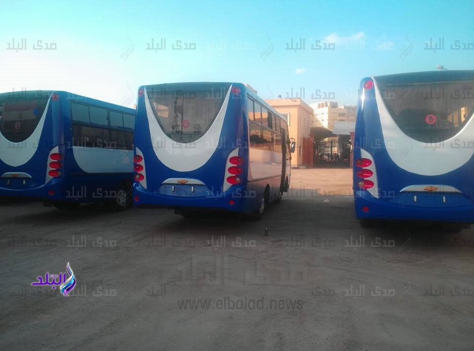 100 أتوبيس ميني باص لمشروع النقل الجماعي بالغربية