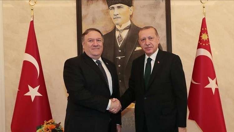 أردوغان وبومبيو