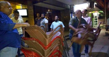 حملات ليليه على مقاهى وكافيتريات حى الدقى حملات ليليه على مقاهى وكافيتريات حى الدقى