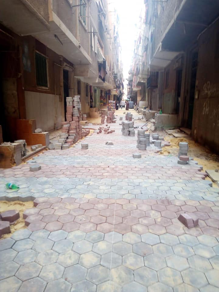 مشروعات تطوير الشوارع الداخلية