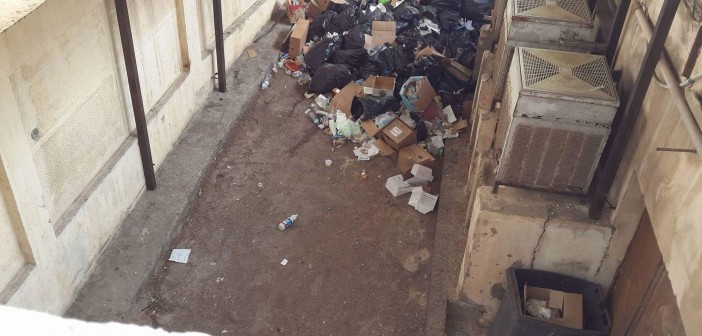 من داخل مستشفى جمال عبد الناصر من داخل مستشفى جمال عبد الناصر