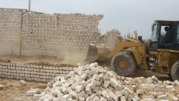 تنفيذ 19 قرار إزالة على مساحة 1822 متر