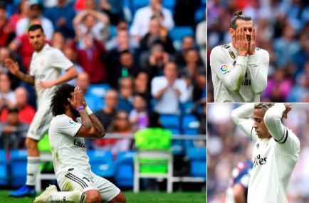 لاعبي فريق ريال مدريد