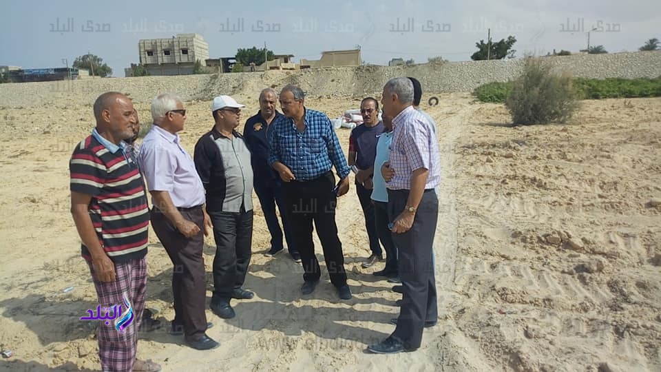 تطهير وادي العريش من الزراعات والعوائق