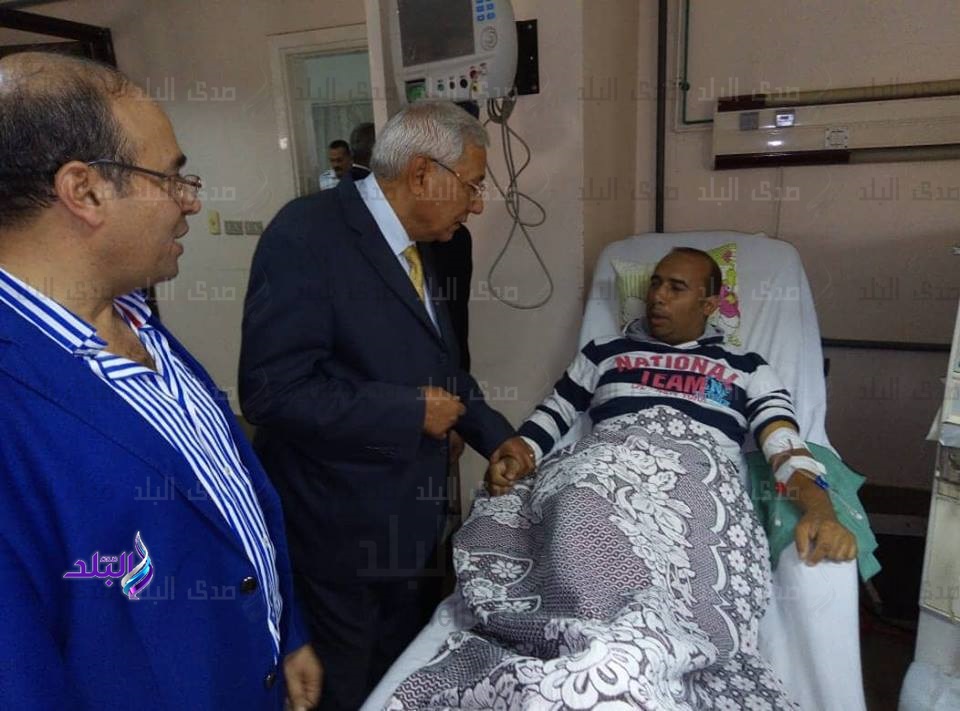 محافظ الدقهلية يتفقد مستشفى بنى عبيد