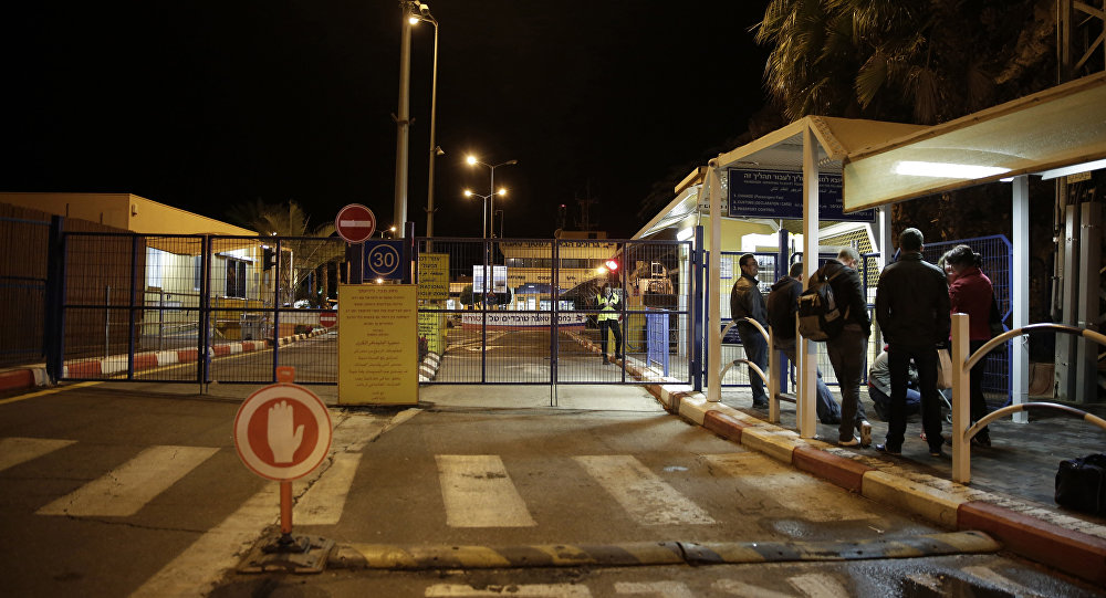 المعابر بين الاراضي المحتلة وقطاع غزة 