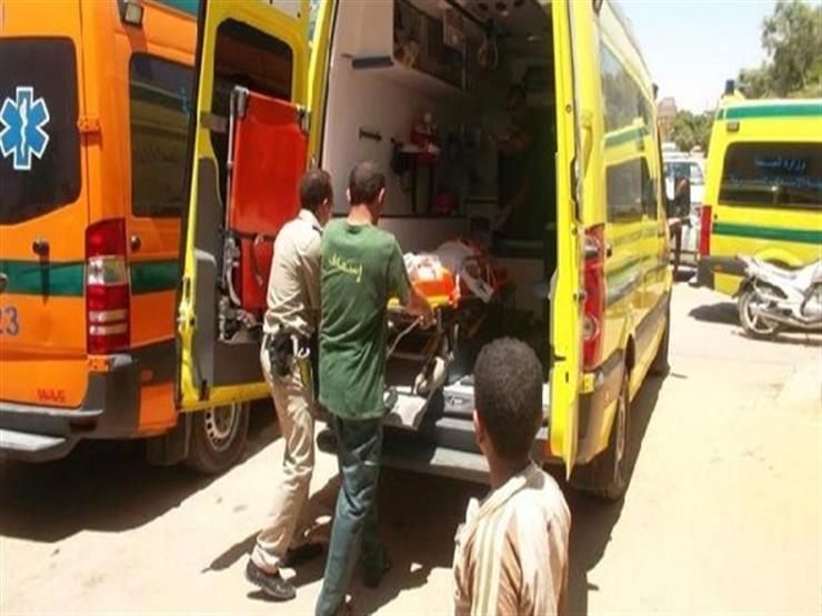 إصابة طالب بنزيف اثر سقوط طوب عليه