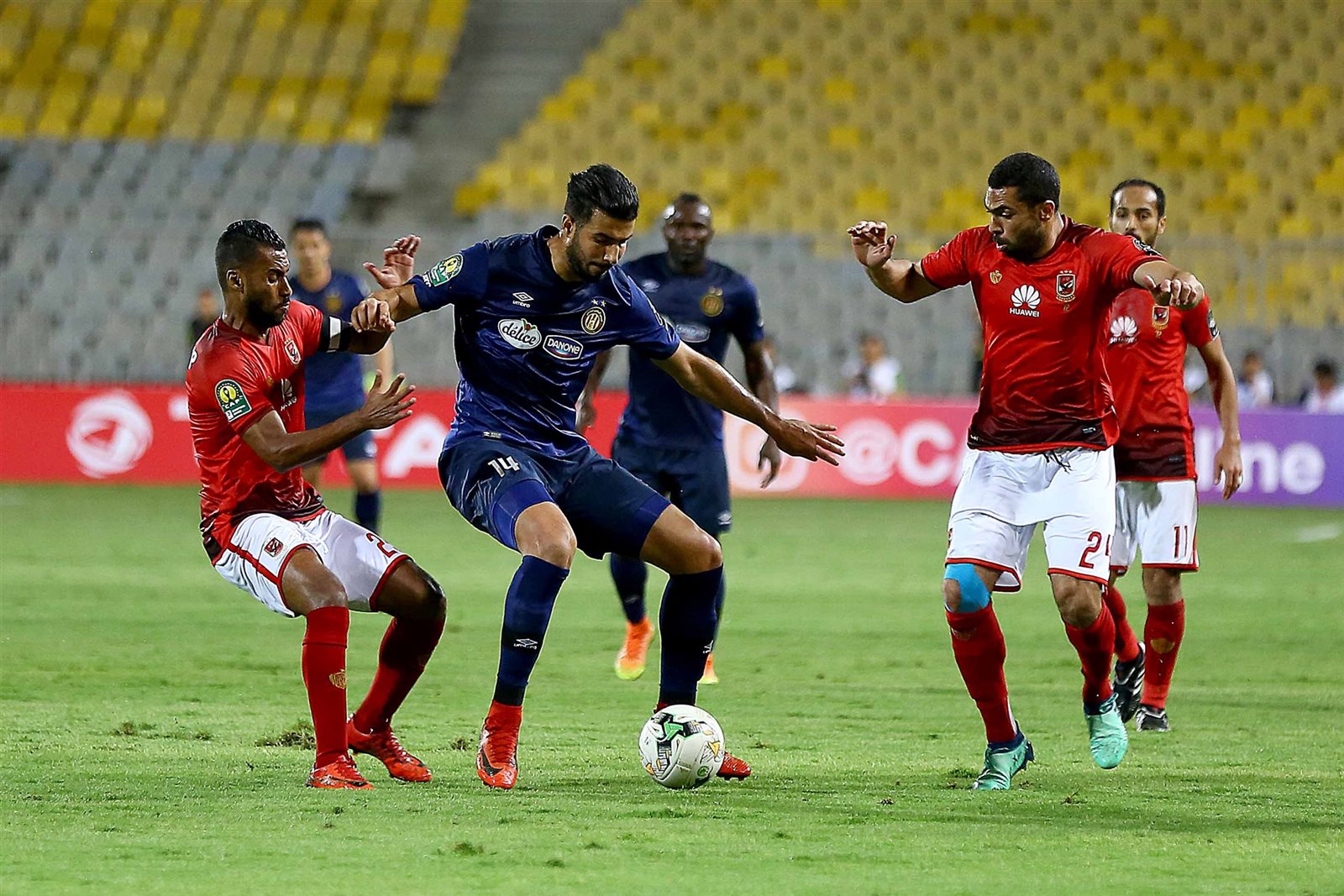 صورة ارشيفية من مباراة الاهلي والترجي التونسي 