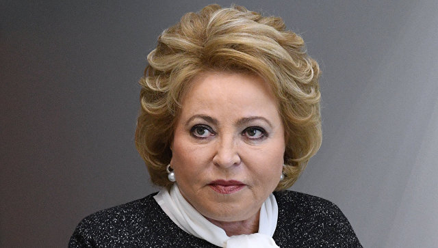 فالنتينا ماتفيينكو، رئيسة مجلس الإتحاد الروسى