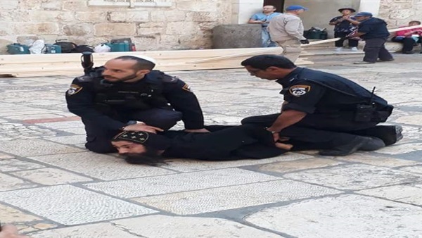قوات الاحتلال الإسرائيلي تعتدي على الرهبان الأقباط