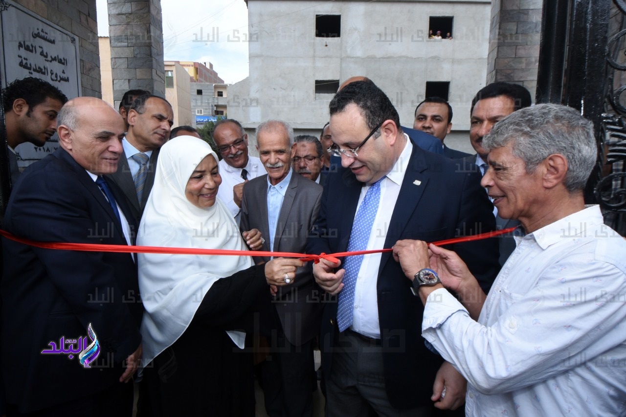 محافظ الإسكندرية يفتتح أعمال تطوير مستشفي العامرية العام..صو