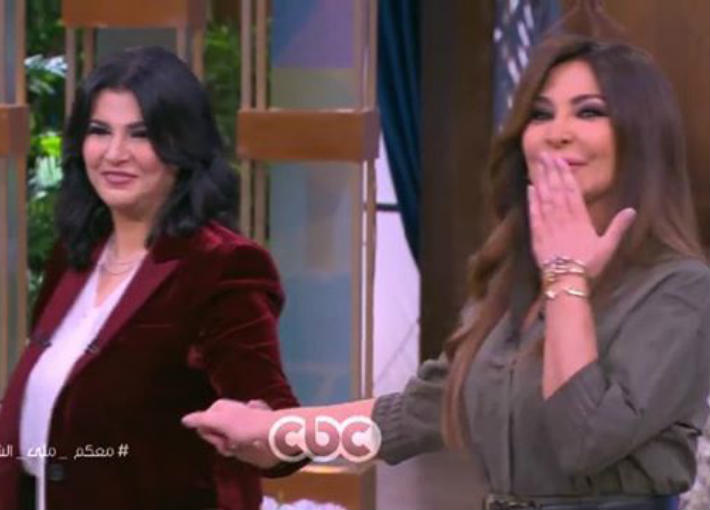 إليسا ومنى الشاذلى 