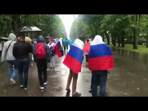 أمطار غزيرة تضرب روسيا أمطار غزيرة تضرب روسيا