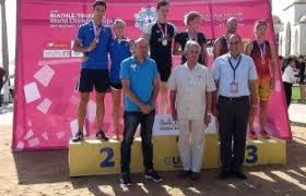 3 ذهبيات وبرونزية لمصر في زوجي الترياثل وذهبية وفضيتين 