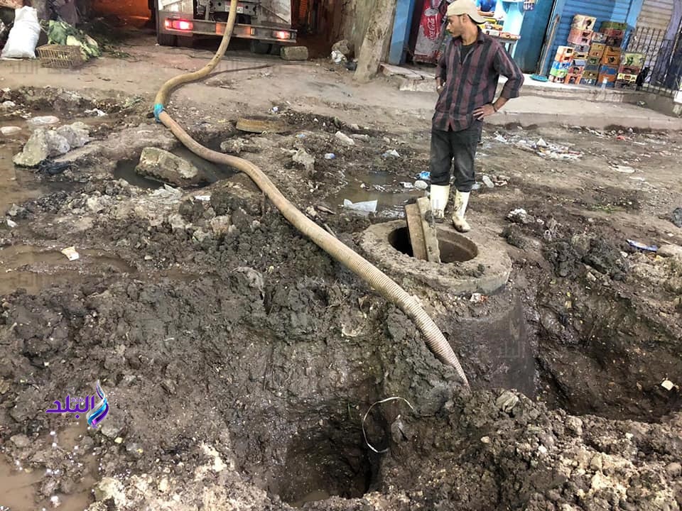  قطع المياه عن مدينة القناطر الخيرية