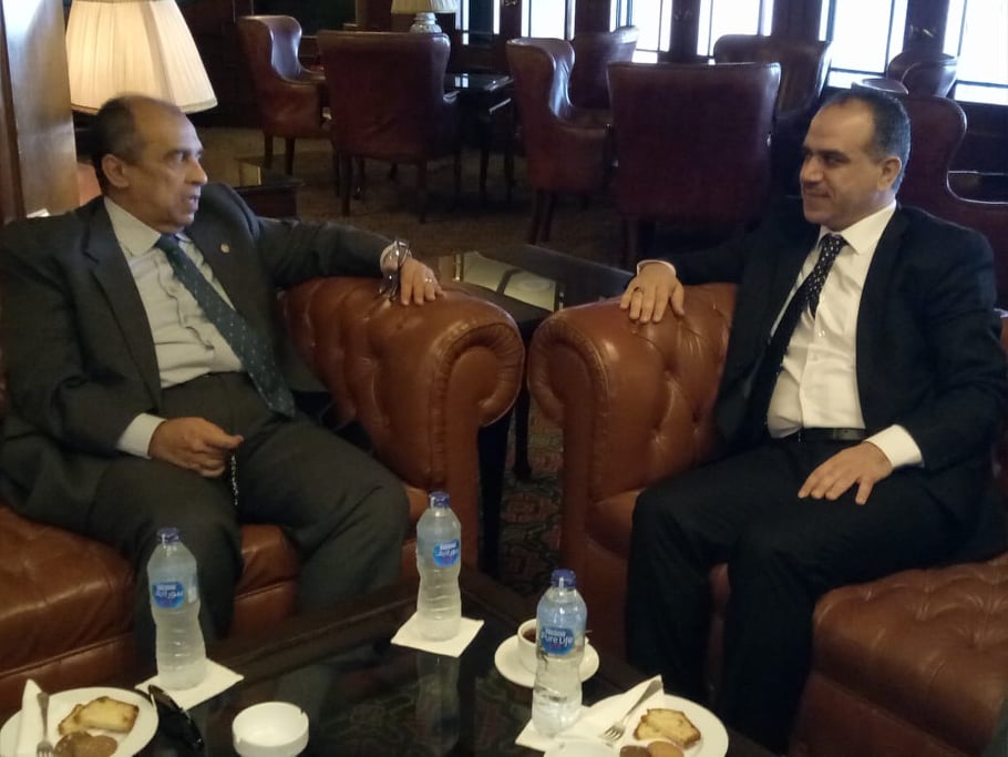 وزير الزراعة ونظيره الأردني