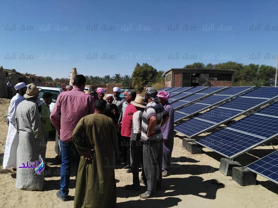 رئيس مركز الداخلة يتفقد المشروعات التنمويه بغرب الموهوب